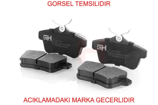 4 balata takımı peugeot  1689096480 resmi