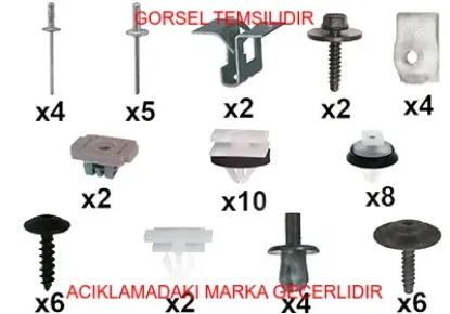 Arka tampon b.e peugeot  1689113580 resmi