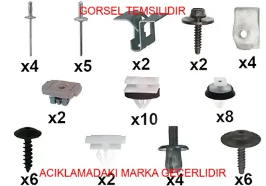 Arka tampon b.e peugeot  1689113580 resmi