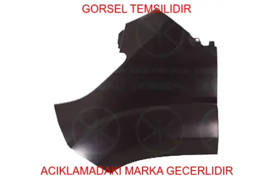 Ön sağ çamurluk jumper relay (x250 mca) peugeot  1693166680 resmi