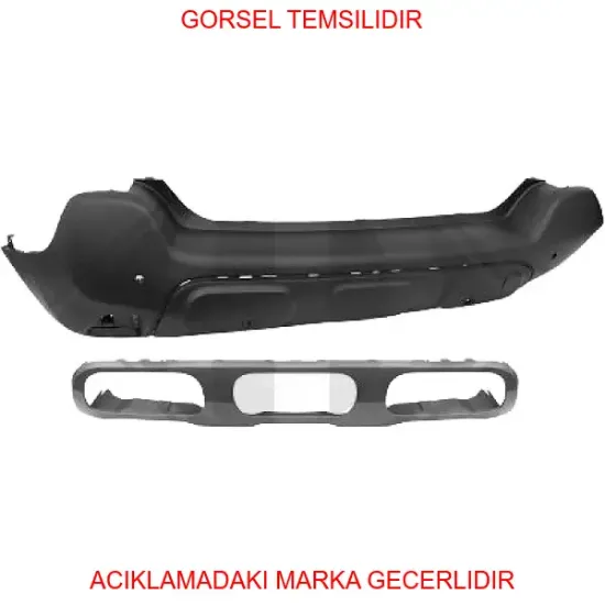 Arka sac tampon peugeot  1695193980 resmi
