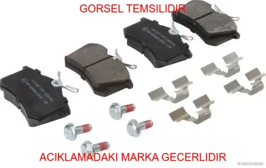 Arka fren balatası c3 c3 aırcross erp no 1619790680 1696257580  peugeot resmi