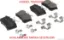 Arka fren balatası c3 c3 aırcross erp no 1619790680 1696257580  peugeot resmi