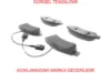 Fren balatası arka 137mm boxer- erp no:1675989880 1696258680  peugeot resmi