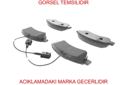 Fren balatası arka 137mm boxer- erp no:1675989880 1696258680  peugeot resmi