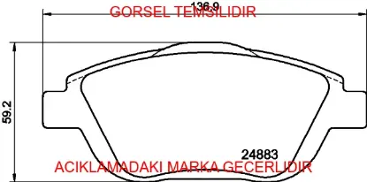 4 Balata Takimi Peugeot    1696258980 resmi