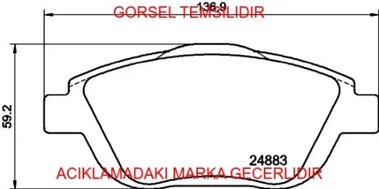 4 Balata Takimi Peugeot    1696258980 resmi