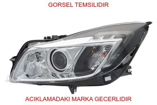 Far sol xenonlu c1(b)(k)d1 ınsıgnıa peugeot  22925418 resmi