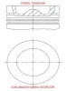 Piston grubu peugeot  25182669 resmi