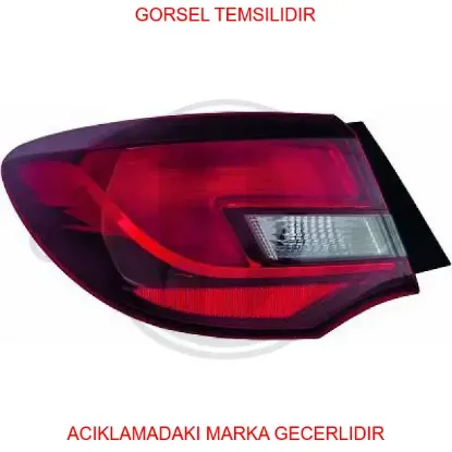 Stop lambası sol dıs tn:aj4 nb f69 astra j peugeot  25870153 resmi