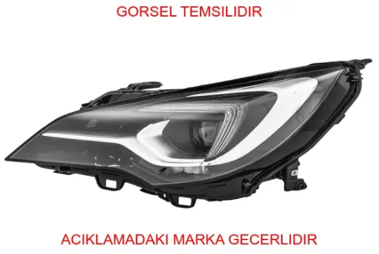 Komple far peugeot  39228805 resmi