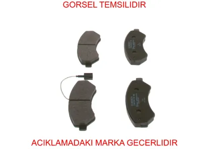 Ön fren balatası yeni referans:1623842580 peugeot 4253.73/ 24466 resmi