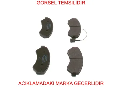 Ön fren balatası tk boxer 07-> peugeot 4253.75/ YENİ KOD: 1623842680 resmi