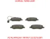 Ön fren balatası bıpper-fıorıno-nemo 1.4hdı peugeot 4254.06 resmi