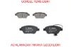 Ön Fren Balatasi   Bipper Peugeot    PEUGEOT, LANCIA, ALFA ROMEO, CITROEN, FIAT 4254.C8 resmi