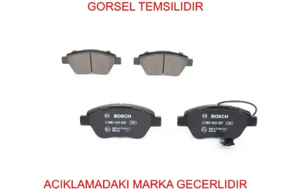 Ön Fren Balatasi   Bipper Peugeot    PEUGEOT, LANCIA, ALFA ROMEO, CITROEN, FIAT 4254.C8 resmi