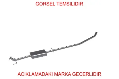 Arka susturucu peugeot  42663968 resmi