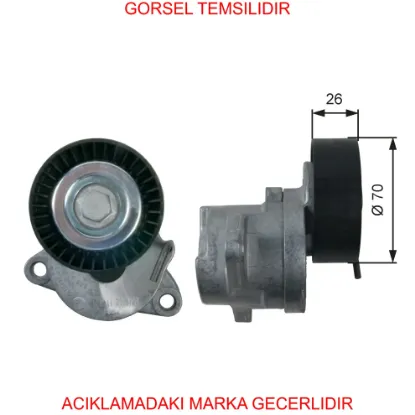 Gergi makarası peugeot  55562864 resmi