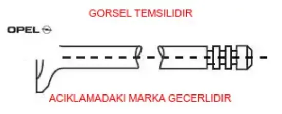 Egzoz supabı opel  55565339 resmi