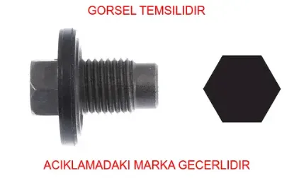 Boşaltma tapası peugeot  55568037 resmi