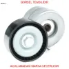 V kayış rulmanı komple  astra h/j-corsa c/d-fıorıno-lınea-doblo 1.3cdtı/jtd. 04-> opel 636166/ 55185074/ 468191460 resmi