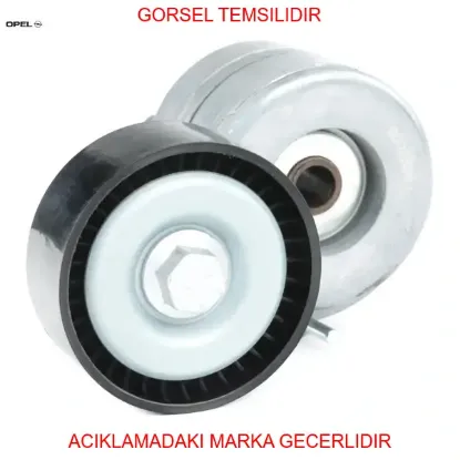 V kayış rulmanı komple  astra h/j-corsa c/d-fıorıno-lınea-doblo 1.3cdtı/jtd. 04-> opel 636166/ 55185074/ 468191460 resmi