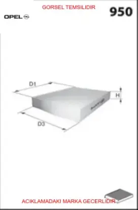 Filtre grubu opel  93172299 resmi