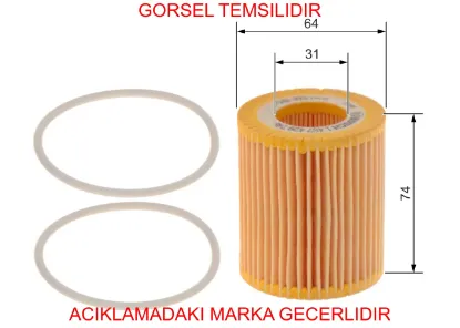 Yağ filtresi. Peugeot  93183412 resmi