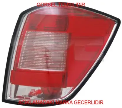 Arka lamba peugeot  93186477 resmi