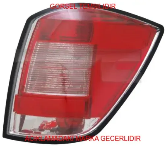 Arka lamba peugeot  93186477 resmi