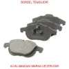 4 balata takımı peugeot  93188112 resmi