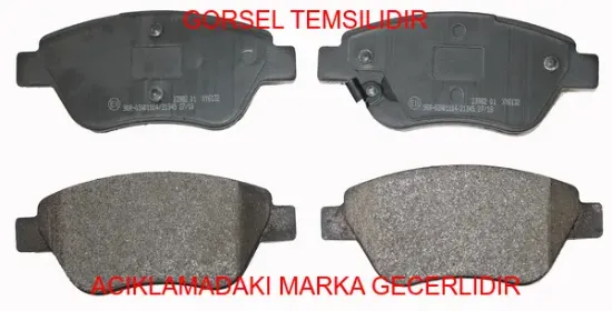 4 balata takımı peugeot  93191697 resmi