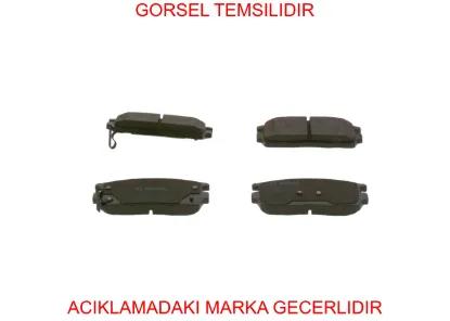 4 balata takımı peugeot  95459513 resmi