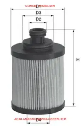 Yağ Filtresi    Astra H-corsa C/d-meriva-combo-linea-fiorino  Z13dtj/dth/dt 95517669 resmi