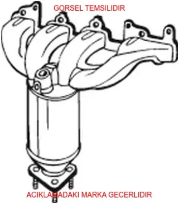 Fap katalizö sd peugeot  95518932 resmi