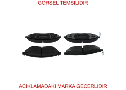 4 balata takımı peugeot  96682858 resmi