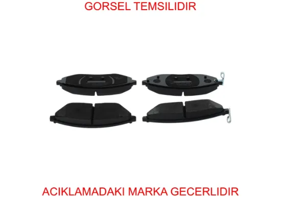 4 balata takımı peugeot  96682858 resmi