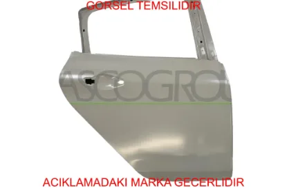 Arka Kapi Komple Sağ   208 Peugeot 9671907480 resmi