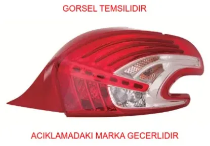 Stop lambası sağ 208   peugeot 9672628380 resmi