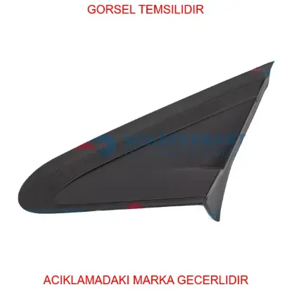 Sol çamurluk üst kapak 208 peugeot  9673280880 resmi
