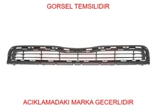 Ön tampon ızgarası üst p.tepee peugeot  9677620180 resmi