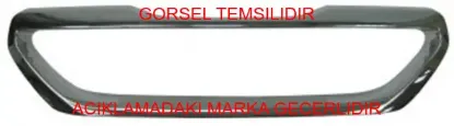 Ön ızgara çerçeve nikelaj  2008 peugeot  9678365780 resmi
