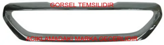 Ön ızgara çerçeve nikelaj  2008 peugeot  9678365780 resmi