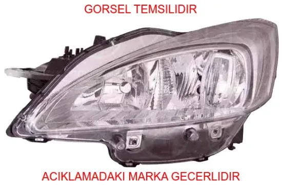 Sağ ön far 508 peugeot  9678393080 resmi