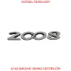 Amblem peugeot  98002499DX resmi