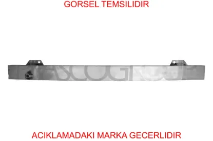 Arka tampon iç demiri     c4 cactus peugeot  9801174980 resmi