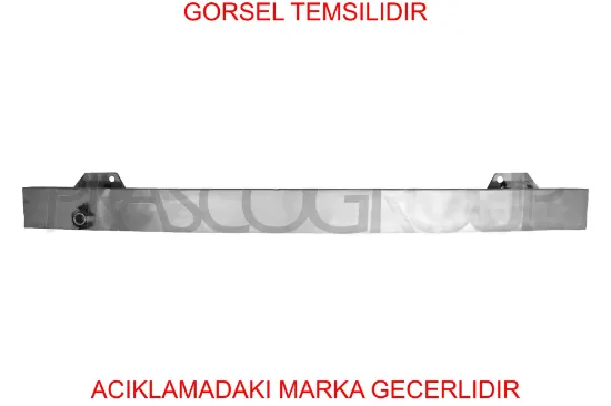 Arka tampon iç demiri     c4 cactus peugeot  9801174980 resmi