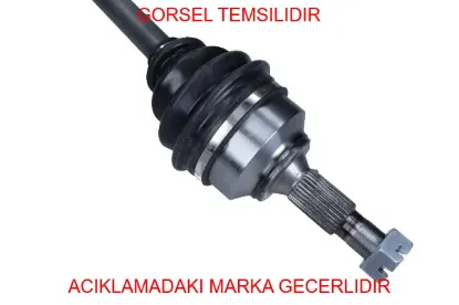 Sağ ön aks peugeot  9801618880 resmi