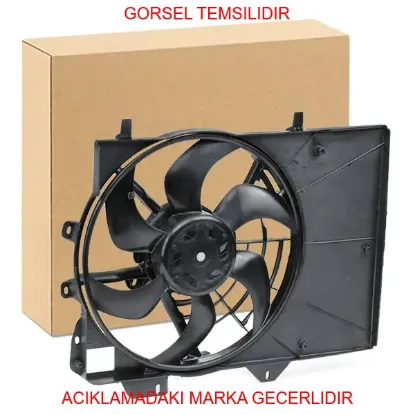 Fan motoru 207 peugeot  9801666680 resmi