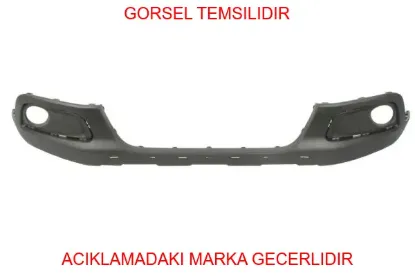 Ön Tampon Deflektörü Siyah    2008 Peugeot 9802520680 resmi